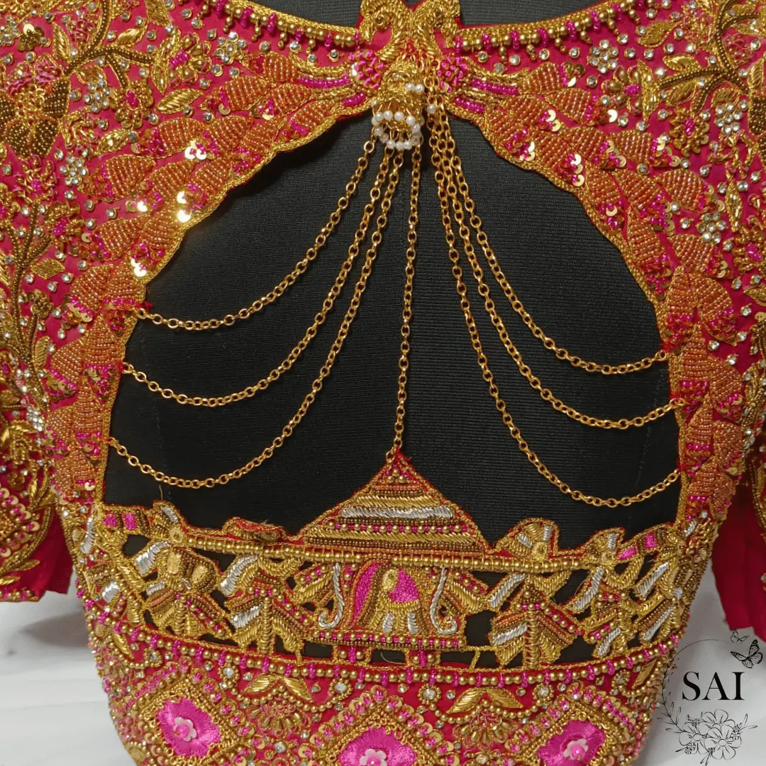 Intricate Aari Work Design 2