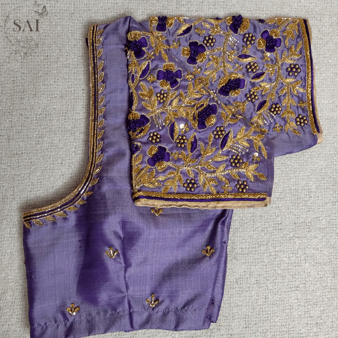 Intricate Aari Work Design 4