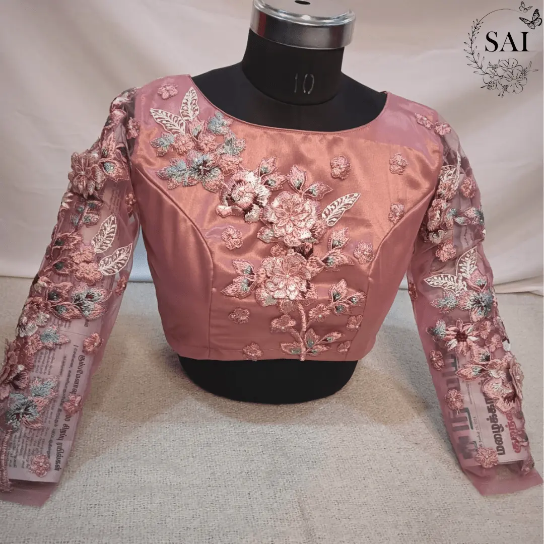 Intricate Aari Work Design 5